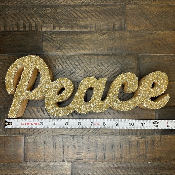 Home decor accent/sign/display, Peace - Picture 2 of 5